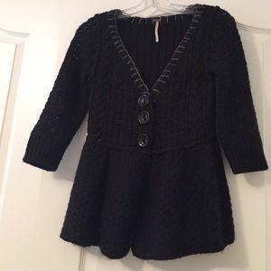 Wool cardigan